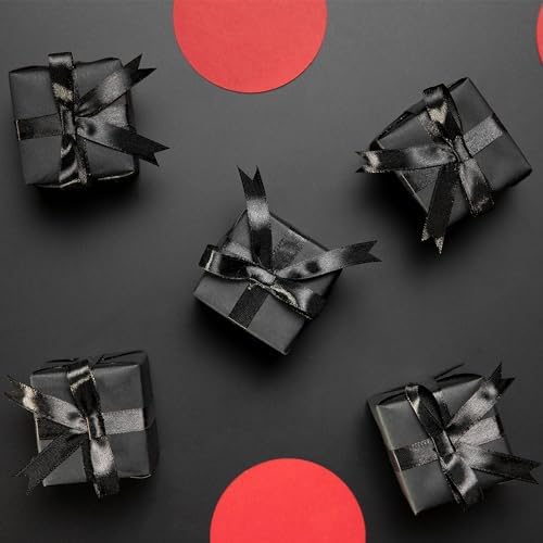 Black Tissue Paper Bulk 1000 Sheets for Gift Wrapping, 20 X 30 Inch Packaging Wrapping Tissue Paper Bulk for Floral, Birthday, Christmas, Halloween, DIY Crafts - Image 2