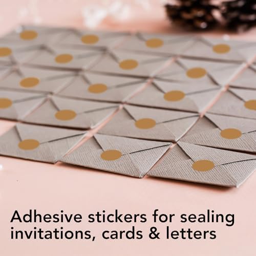 Perco Kraft Brown Perforated Round Circle Dot Sticker 1/2-Inch Labels — 10 Rolls, 30,000 Stickers - Crafts, Packaging for Rustic Seals, Handmade Products & Batch Coding, Strong Adhesive - Made in USA - Image 4