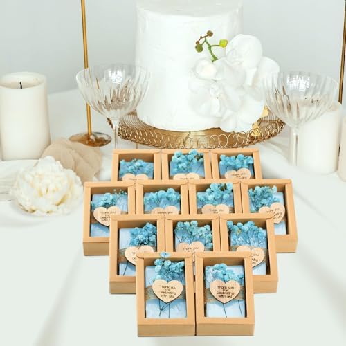 Demissle 30 Pcs Mini Scent Soap Party Favor Baby Shower Favor, Blue, Fresh - Image 5
