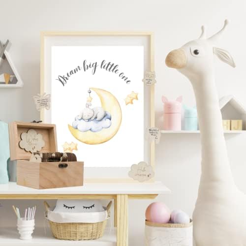 Baby Shower Guest Book - Cloud Signs - Baby Shower Guestbook Alternative - Image 4