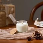 Danmu 3oz Candle Jars,Small Glass Jars with Lids for Making Candles 24 Pack - Image 3