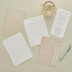 Club Green Baby Shower Activity Pack, Prediction Cards, Baby Shower Games, Neutral Baby Shower, Gender Reveal Trivia Game, Keepsake Baby Cards x 24 - Image 2