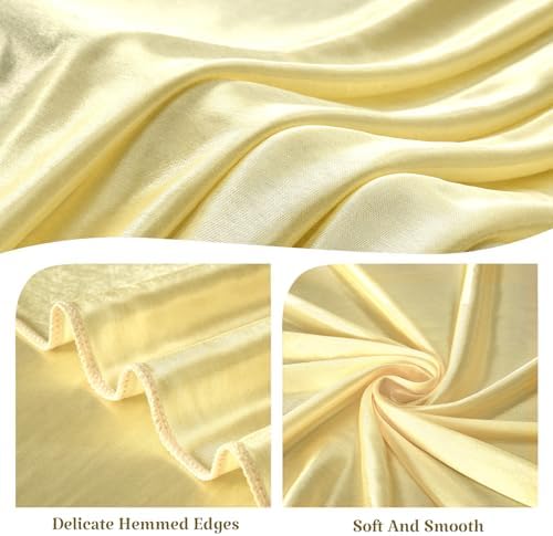 Giant Gold Bow for Backdrop 80x24 Inches Large Satin Ribbon Bow Wall Decor for Wedding Birthday Baby Shower Party Photo Booth, Washable Reusable Big Bow for Nursery Bedroom Door Hanging Decoration - Image 5