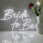 Bride to Be Neon Sign | Wedding Neon Sign | Led Neon Sign | Neon Sign Wall Decor | Neon Light Size:20x13.5inch - Image 3