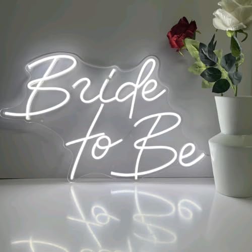 Bride to Be Neon Sign | Wedding Neon Sign | Led Neon Sign | Neon Sign Wall Decor | Neon Light Size:20x13.5inch - Image 3