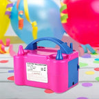 Balloon Pump Electric, Portable Automatic Dual Nozzle Inflator 600W with Tying Tools for Birthday Gender Reveal Baby Shower Balloons Party Decorations - Image 5