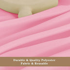 Fitable 6 Pack Pink Tablecloths 70x120 Inch for 6-8 Ft Rectangle Tables - Image 3