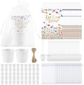 200 PCS Let Love Grow Wedding Favors for Guests Include 50 Flower Seed Packets 50 Pots 50 Organza Bags 50 Garden Shovel for Bridal Shower Wedding Party Favors, No Seeds by Unknown