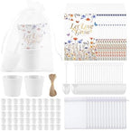 200 PCS Let Love Grow Wedding Favors for Guests Include 50 Flower Seed Packets 50 Pots 50 Organza Bags 50 Garden Shovel for Bridal Shower Wedding Party Favors, No Seeds by Unknown