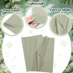 500 Sheets Sage Green Tissue Paper Bulk 15 x 20 Inch for Fall Wedding Gifts - Image 4