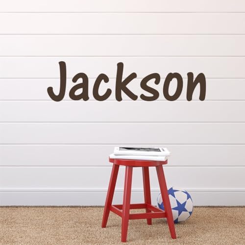 Personalized Boys Custom Name Vinyl Wall Art Decal Sticker, 45" W, Boys Name & Decor, Plus Free 12" Hello Door Decal - Image 4