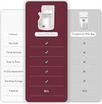 Momcozy 8oz Breastmilk Storage Bags,Temp-Sensing & Pour Spout,120 Count - Image 4
