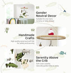 Baby Mobile for Crib Fishing Crib Mobile for Boys Baby Shower Gift - Image 5