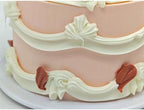 NICE PURCHASE Realistic Fake Birthday Cake Fake Food Bakery Shop Display Model Party Decoration Pro Cake Faux Replica Cake (6 inch wide & style H) - Image 3