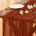 15 Pack Cheesecloth Table Runner Fall Boho Gauze Wedding Party Home Decor - Image 2