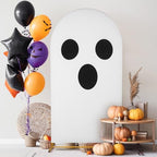 Moukeren 2 Pcs Halloween Ghost Arch Backdrop Covers, 7.2ft and 6ft - Image 6