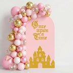 Breling Once Upon a Time Birthday Decor 6.6 ft Princess Arch Cover Backdrop by Breling