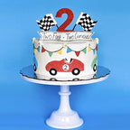11-Inch White Melamine Cake Stand Pedestal Durable Plastic Dessert Display - Image 5