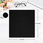 potricher Photo Album 4x6 Photos, 1000 Pockets, Linen Cover, Black - Image 2