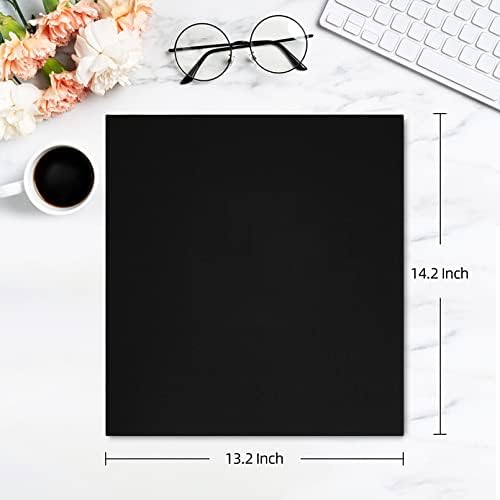 potricher Photo Album 4x6 Photos, 1000 Pockets, Linen Cover, Black - Image 2