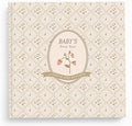 Lucy Darling Cottage Floral Baby Memory Book – First Year Journal, 5-Year Milestone Scrapbook & Photo Album – Keepsake for Baby Boy or Girl – Ideal Gift by LucyDarling