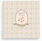 Lucy Darling Cottage Floral Baby Memory Book – First Year Journal, 5-Year Milestone Scrapbook & Photo Album – Keepsake for Baby Boy or Girl – Ideal Gift by LucyDarling