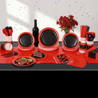 Funnymoom 452 Pcs Red and Black Party Decoration Supply for 50 Guest - Image 6