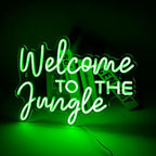Britrio Welcome to the Jungle Neon Sign Light Safari Jungle Themed Decor - Image 4