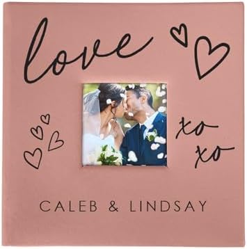 Personalized Photo Album For Couples by GiftsForYouNow
