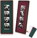 Lineshading 2 Pcs Walnut Wood Photo Strip Frames 12×4in Photobooth Frame by Lineshading