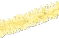 Beistle 24-Piece Tissue Festooning in Yellow, Decorative Wall Hanging for Birthday, Bridal or Baby Shower, Anniversary, Events, Parties, 25' by Beistle