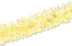 Beistle 24-Piece Tissue Festooning in Yellow, Decorative Wall Hanging for Birthday, Bridal or Baby Shower, Anniversary, Events, Parties, 25' by Beistle