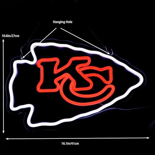 Football Rugby Sports Team Neon Sign for Men Cave Wall Decor - Image 4