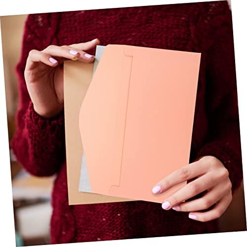 50pcs Iridescent Paper Envelopes Pink Decorative Wedding Invitations - Image 7