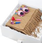 PACKHOME Extra Large White Gift Box with Ribbon Magnetic Lid 17x14.5x5.5in - Image 3
