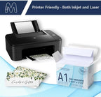 MOS White RSVP Envelopes A1 4Bar (3.625 x 5.125 Inch) 500 Pack, Self-Seal Heavyweight for 3.5 x 5 Cards, Thank You Notes, Gift Cards, Wedding Response Cards, Note Cards - Image 4