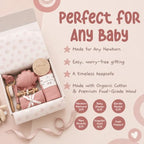 ARI MES Baby Gift Set for Newborns, Baby Shower Gift Basket with Swaddle - Image 5