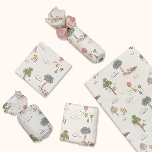 24 Pooh Bear Print and 24 Peter Rabbit Printed Tissue Paper - Tissue Paper for Gift Bags, Boxes, Wrapping, Packaging & More - Gift Wrapper - Decorative Papers - Arts & Crafts - 20" x 30" (48 Sheets) - Image 4