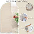 Honey Bee Arch Backdrop Covers Honeycomb Flower Arch Stand Fabric Cover for Baby Shower Birthday Party Decoration(Only Cover) - Image 5
