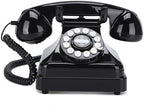 Audio Guest Book Wedding Phone,Audio GuestBook,Phone GuestBook,Bridal Shower Party Gifts, Vintage Guest Book Telephone Record Customized Voice Message for Your Wedding Party (Retro Black) by GFDQNABM