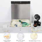 BoxSkivra Silver Extra Large Gift Box 16.5x13x5.3 In Jumbo Box, 3 Pack - Image 2