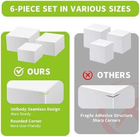 6 Pcs Buffet Risers,Large Food Risers for Buffet Table - Image 5