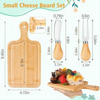 6 Sets Baby Shower Prizes for Game Winners Mini Charcuterie Boards Set - Image 3