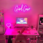 Girl Cave Neon Sign Pink Decor for Girls 15.7×7.9 inches Girl Cave Led Light for Bedroom Home Decor Wall Decor LED Neon Signs for Girls Party Gamer Room Beauty Room Nail Studio to Art Decoration - Image 6