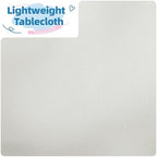 WIGENIUS 10 Pack Ivory Table Cloth Rectangle 70X120 Inch Tablecloth Fit 8FT - Image 4