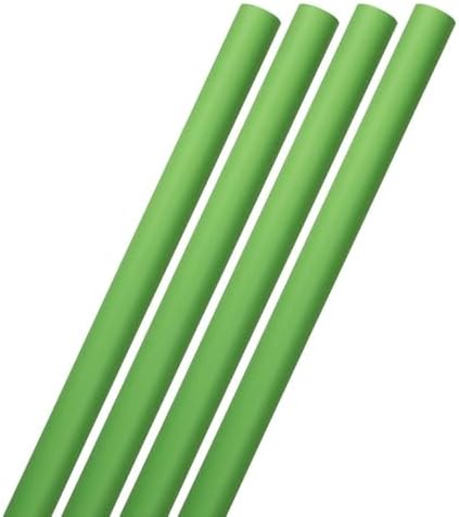 JAM Paper Gift Wrap - Matte Wrapping Paper - 100 Sq Ft Total - Matte Lime Green - 4 Rolls/Pack by JAMPaper