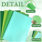 500 Sheets Green Tissue Paper Bulk for Gift Bags Saint Patrick's Day Decoration, Green Wrapping Tissue Paper for Spring DIY Art Crafts Birthday Wedding, 14 X 20 Inch - Image 3