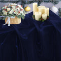 25 Yard Organza Fabric 44" Wide for Wedding Event Décor - Navy Blue by MDS