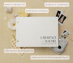 Personalized Luxe Photo Guest Book (Design 4) – 11.5 x 8.5" Minimal Aesthetics, Screw Bound with Custom Eggshell Hardcover & Photo + Lined or Blank Pages - Wedding, Baby Shower, Anniversary - Image 2