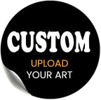 Personalized Business Logo Stickers - Ideal for Weddings, Birthdays, Favors & More. Waterproof, Fade & Heat Resistant. Pack of 10 to 1000. (Custom Image, 5 Inch) by clylife